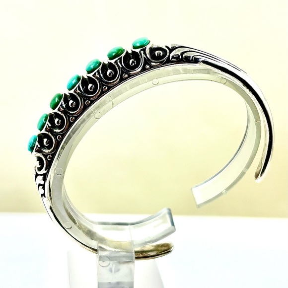 WILSON JIM - Navajo Sterling And Turquoise Bracelet
